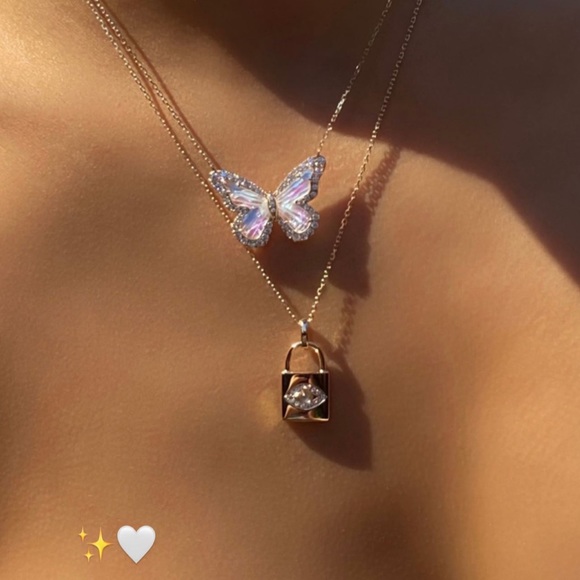 Celestial collective diamond butterfly jewelry - Picture 2 of 2